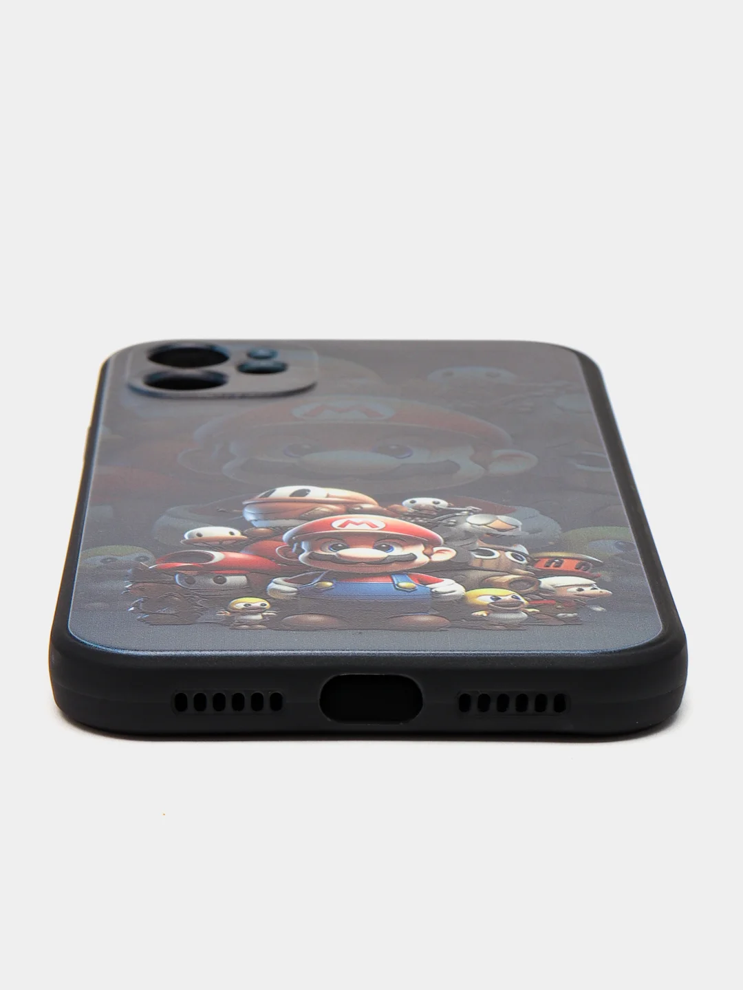 Красный чехол на Айфон 11 "Марио", 4 принта, чехол iPhone 11