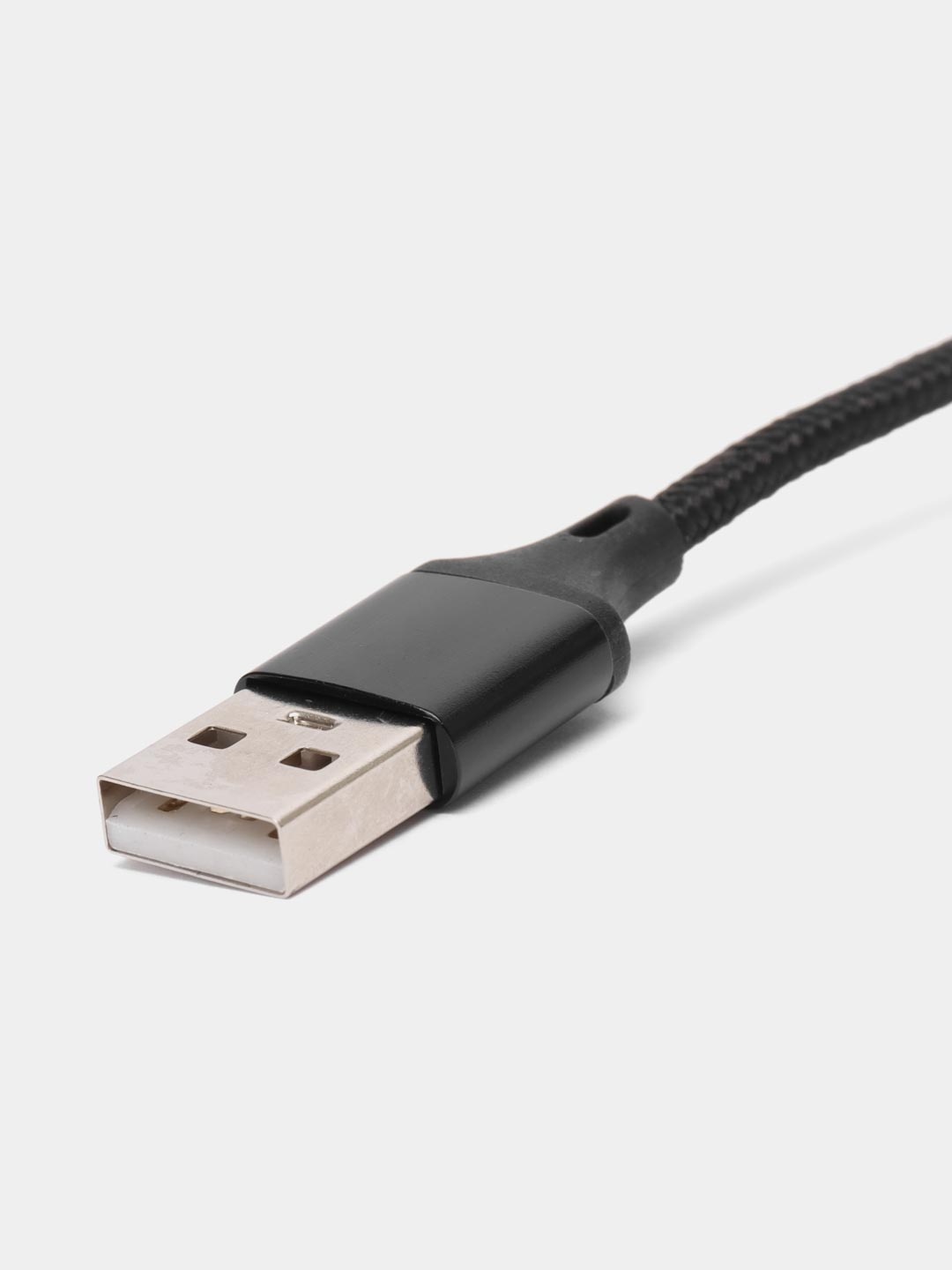 Зарядный кабель USB 3 в 1 с оплеткой, с поддержкой быстрой зарядки купить  по цене 190 ₽ в интернет-магазине Магнит Маркет