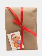 Лимонный подарочный набор косметики с новогодними носками,бьюти бокс,подарок на новый год