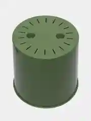 Зеленый кашпо Leaves