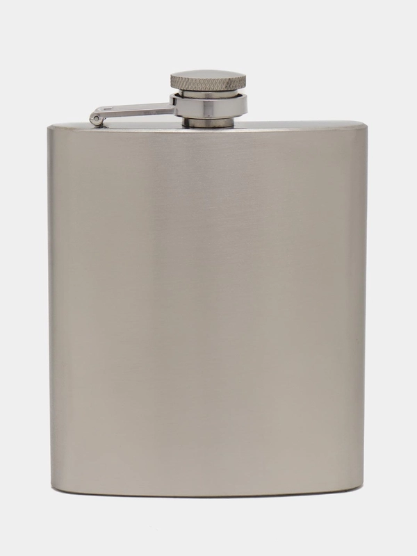 Фляжка, 210 мл, 7 oz, под нанесение, 9.5 х 12 см