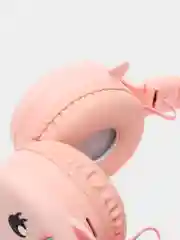 Конфетный наушники беспроводные KR-9900, с ушками, детские