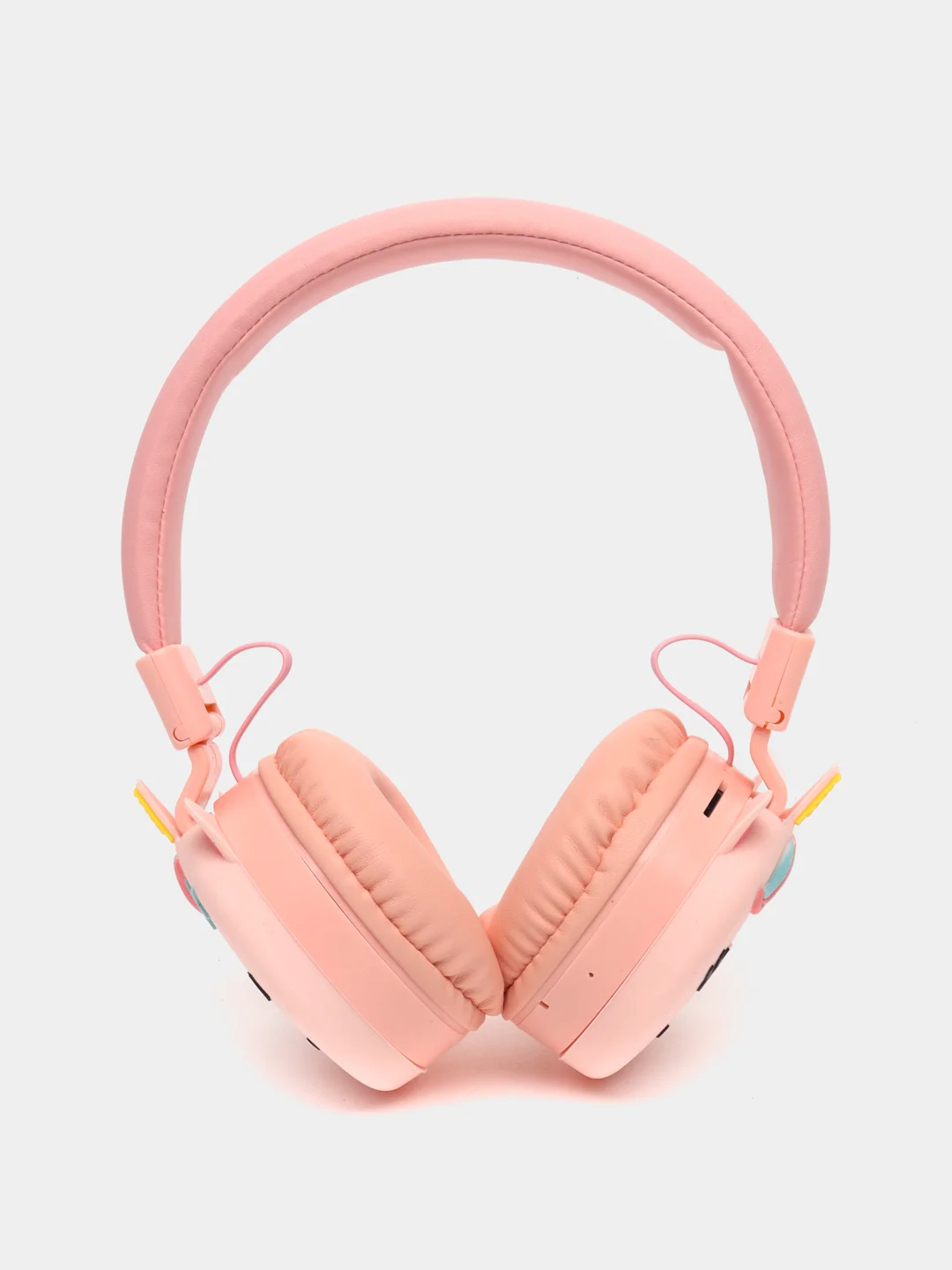 Конфетный наушники беспроводные KR-9900, с ушками, детские