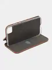 Коричневый чехол книжка для Huawei Honor P20 / 20 Pro / 30 / 8X / PSmart 2018 / 9X Lite / Mate 20 Lite / P40 / 10 / Y6P
