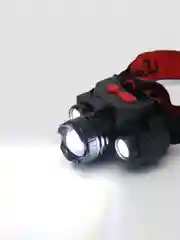 Фонарь налобный аккумуляторный "Мастер К", 3 режима, от USB, 5 х 8 см