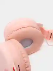 Розовый наушники беспроводные KR-9900, с ушками, детские