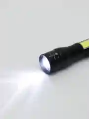Фонарь ручной аккумуляторный, 7 Вт, 200 лм, Т6, zoom, 3 режима, 12 x 3.5 см