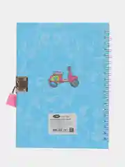 Конфетный блокноты для детей c замком, 15 см х 11 см