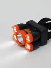 Фонарь налобный аккумуляторный, 5 Вт, 800 мАч, 5 led, 4 режима