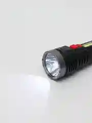 Фонарь ручной, аккумуляторный, 1.5 и 3 Вт, 1200 мАч, USB, COB, 4 режима