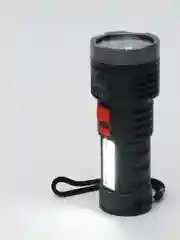 Фонарь ручной, аккумуляторный, 1.5 и 3 Вт, 1200 мАч, USB, COB, 4 режима