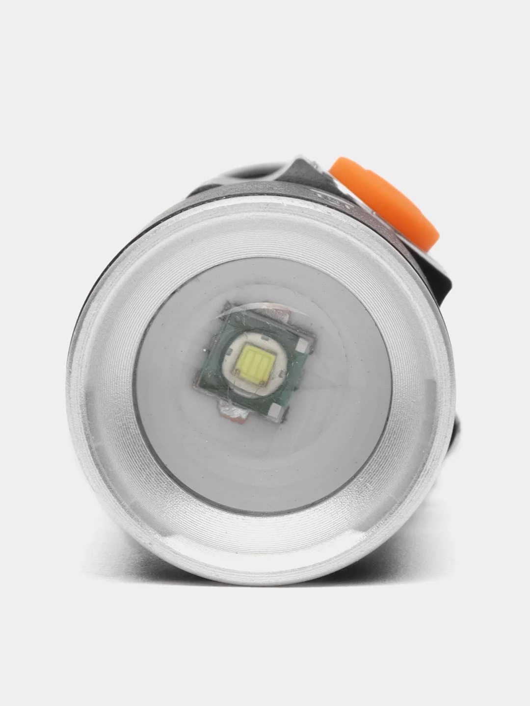 Фонарь ручной, аккумуляторный, 3 Вт, 1200 мАч, XPE, USB, zoom, 11.3 x 2.9 см
