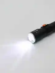 Фонарь ручной, аккумуляторный, 3 Вт, 1200 мАч, XPE, USB, zoom, 11.3 x 2.9 см