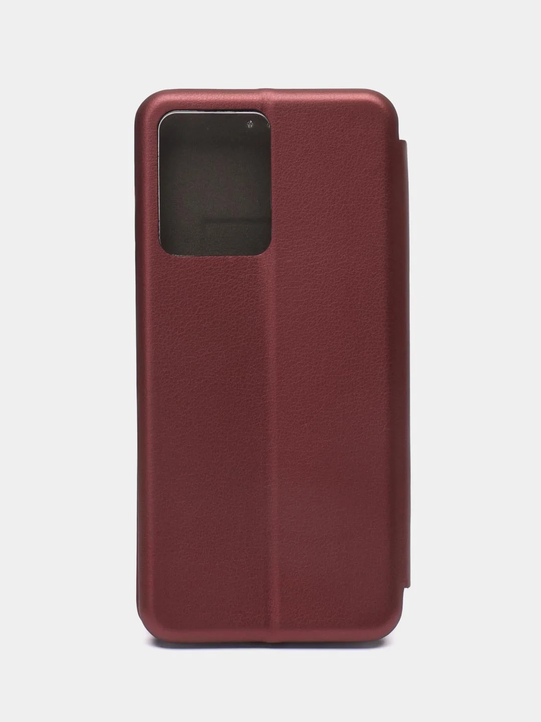 Бордовый чехол книжка для Xiaomi Redmi 12, 12C, Note 12 4G, Note 12S, note 12 Pro Plus 5G