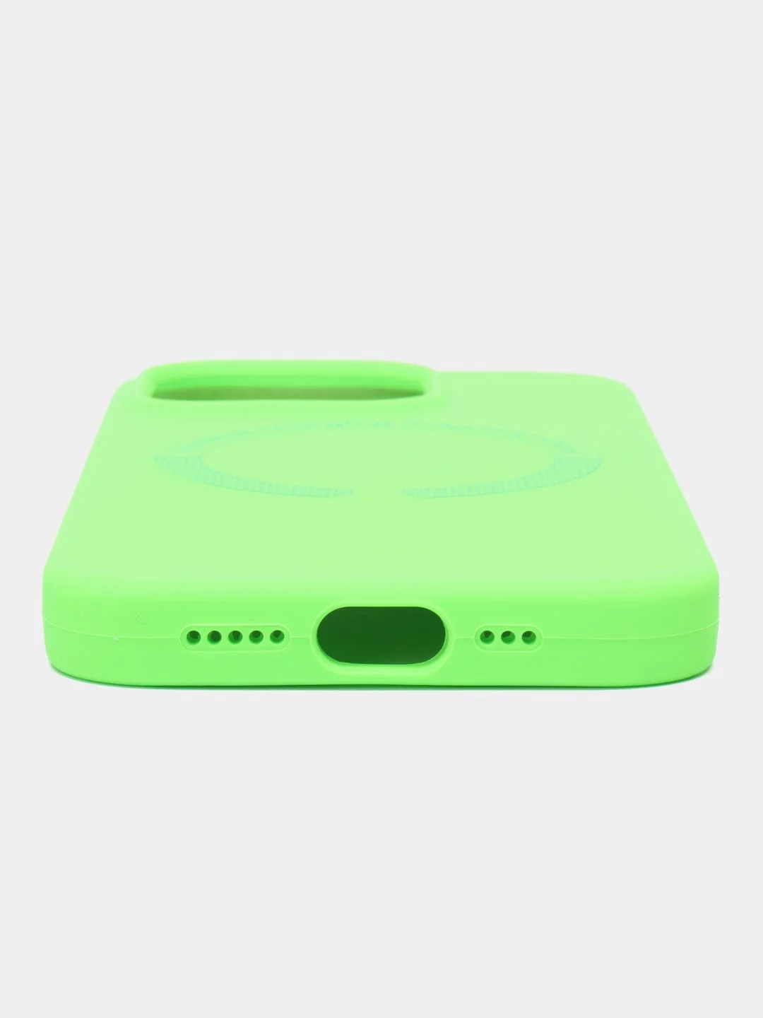 Салатовый чехол-накладка для iPhone 11, iPhone 15, 15 pro, 13, 14, 14 Pro, 12, с поддержкой MagSafe