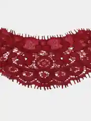 Багровый кружевная тесьма, 1,5 м