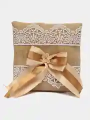 Золотой подушечка для колец