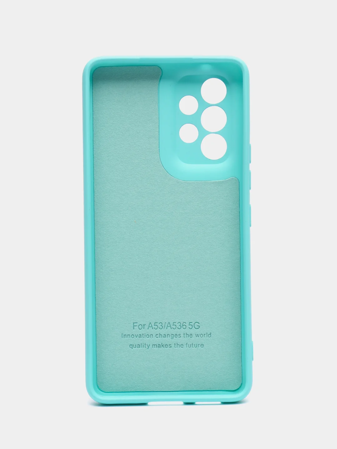 Бирюзовый чехол для телефона Samsung S22+, S23, A22, S20 FE, S21, с защитой камеры и бортами
