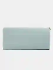 Голубой кошелек - картхолдер. 19 х 9 см, 8 цветов