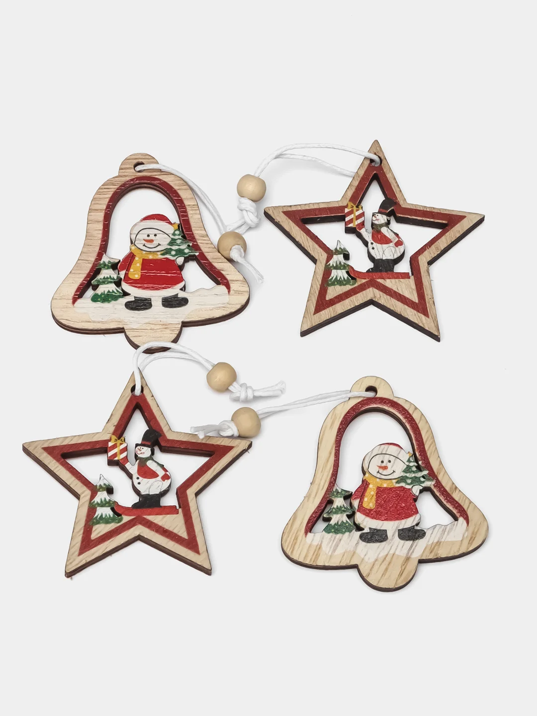 Желтый украшение на елку