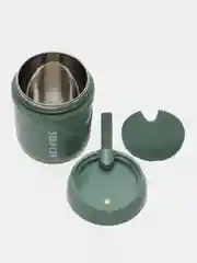 Зеленый термокружка 480ml, нержавеющая сталь, ланч бокс для еды