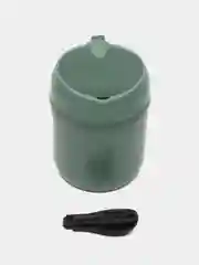 Зеленый термокружка 480ml, нержавеющая сталь, ланч бокс для еды