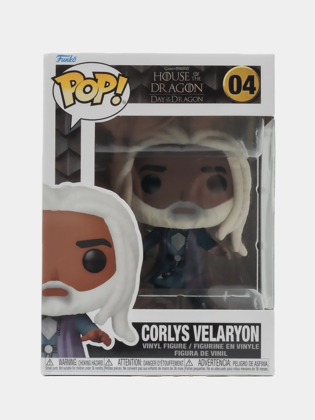Фигурка Funko POP! TV: 04 House of the Dragon (Дом Дракона) "Корлис Веларион"