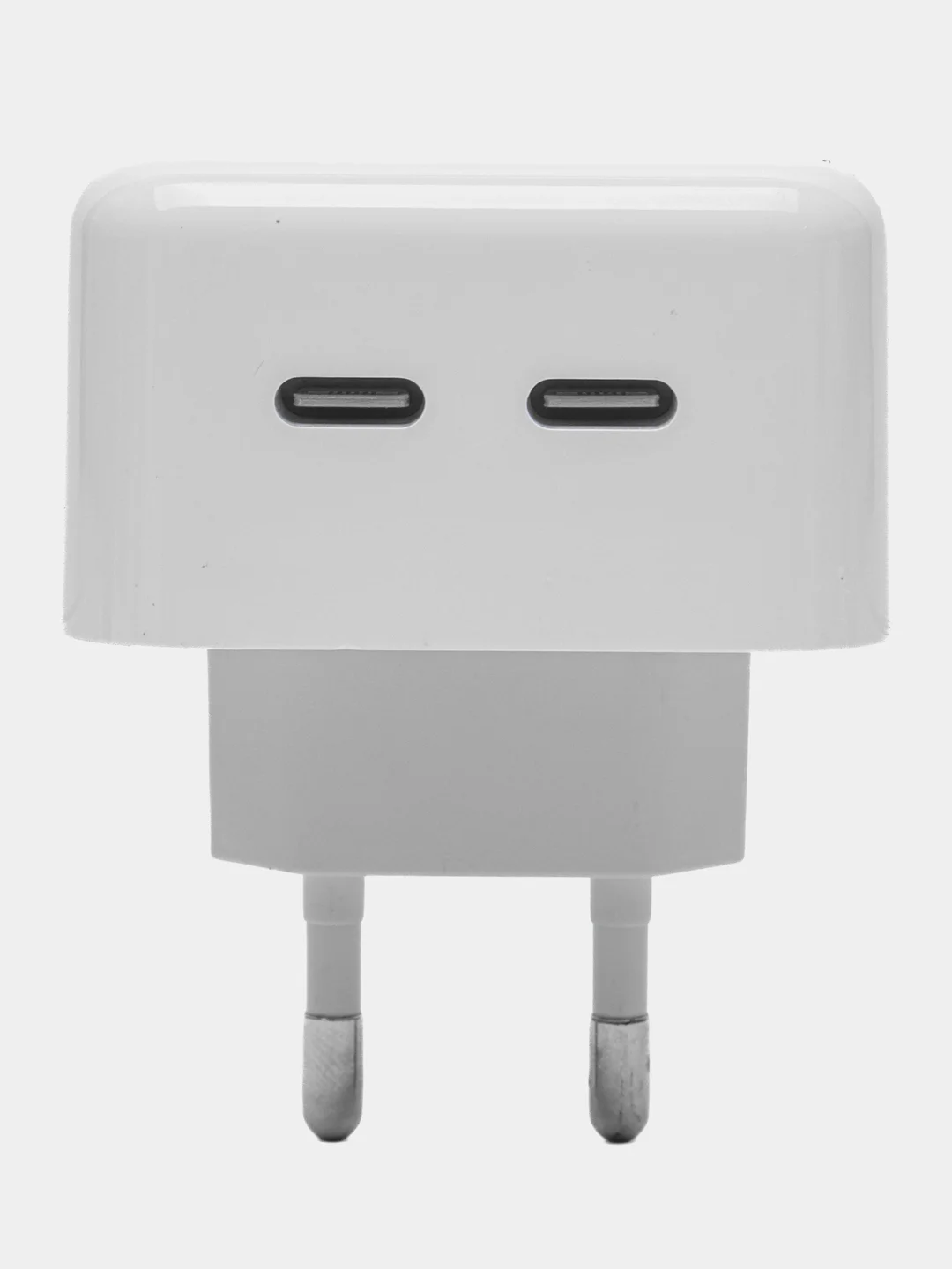 Белый сетевое зарядное устройство Borofone BA76A, 35W, 2 выхода Type-C