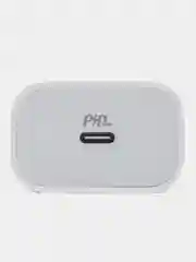 Белый сетевое зарядное устройство Hoco C76A, 20W, выход Type-C, быстрая зарядка