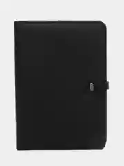 Черный ежедневник PowerBank с беспроводной зарядкой / чехол подставка для планшете