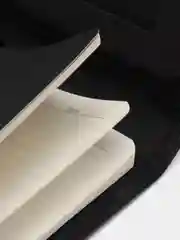 Черный ежедневник PowerBank с беспроводной зарядкой / чехол подставка для планшете