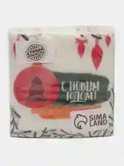 Прозрачный салфетки бумажные новогодние, однослойные, 24 х 24 см, 20 штук