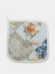 Голубой набор прихваток для кухни 2 шт, 17х17 см, кухонные прихватки