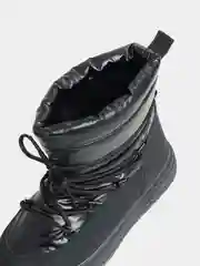 Черный дутики женские, сапоги женские