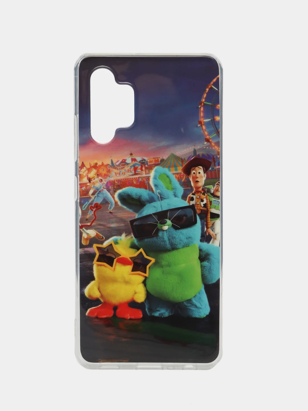 Индиго силиконовый чехол Samsung Galaxy A32 4G, с рисунком