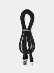 Угольный usb-кабель для телефона BOROFONE BX25,100 Type-C быстрая зарядка 3A Samsung poco тайп си