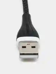 Угольный usb-кабель для телефона BOROFONE BX25,100 Type-C быстрая зарядка 3A Samsung poco тайп си