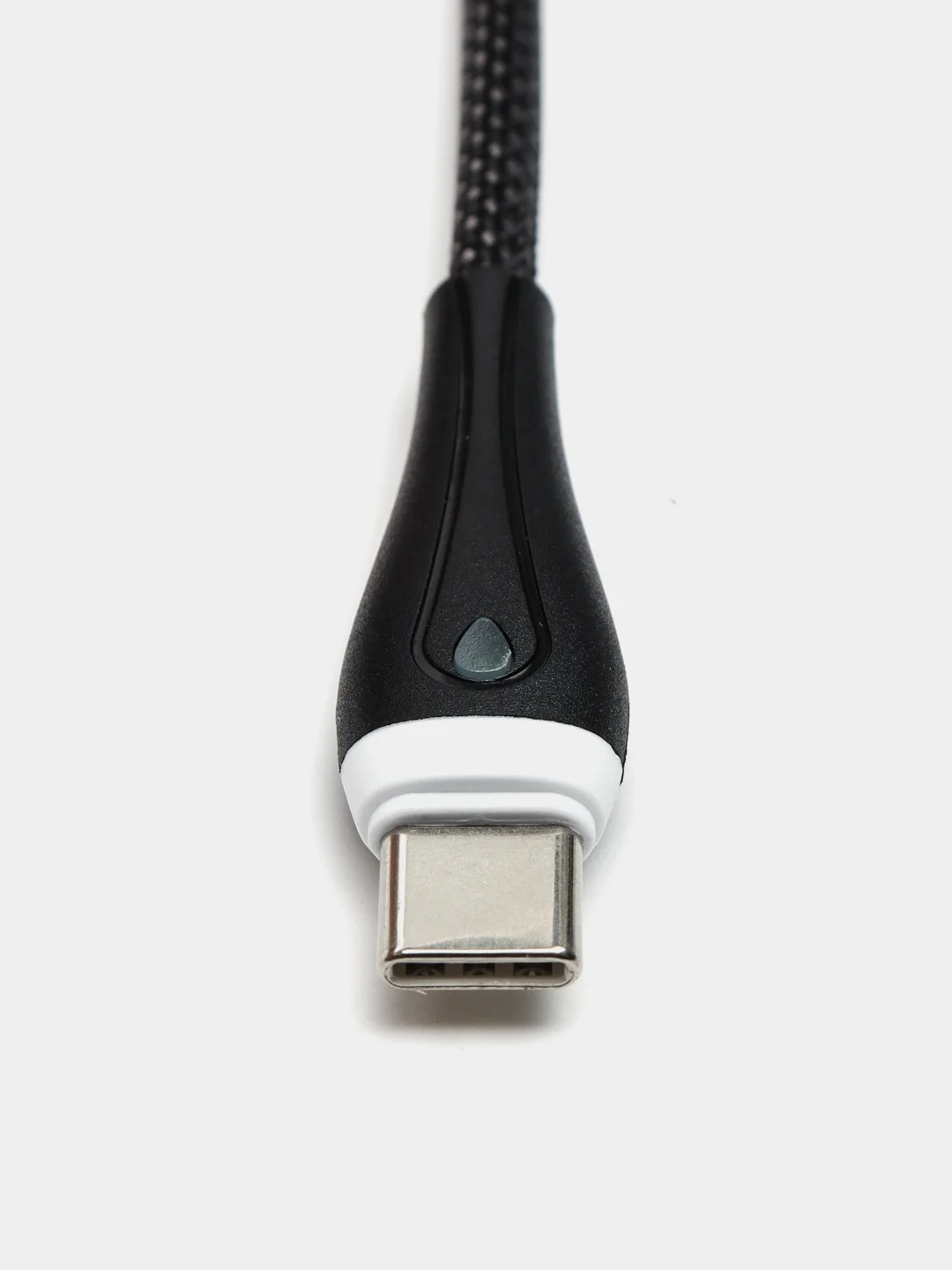 Угольный usb-кабель для телефона BOROFONE BX25,100 Type-C быстрая зарядка 3A Samsung poco тайп си