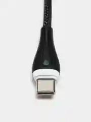 Угольный usb-кабель для телефона BOROFONE BX25,100 Type-C быстрая зарядка 3A Samsung poco тайп си