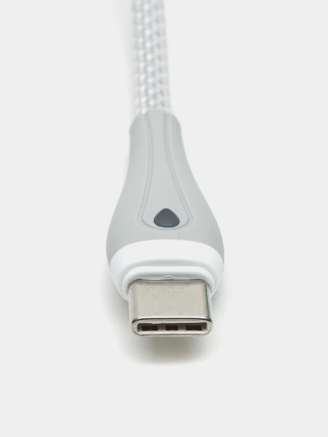 Белый usb-кабель для телефона BOROFONE BX25,100 Type-C быстрая зарядка 3A Samsung poco тайп си