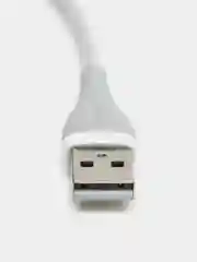 Белый usb-кабель для телефона BOROFONE BX25,100 Type-C быстрая зарядка 3A Samsung poco тайп си