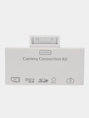Camera Connection Kit for iPad 1 / 2 / 3, iPhone 4 / 4s 30-PIN, коннектор для iPad