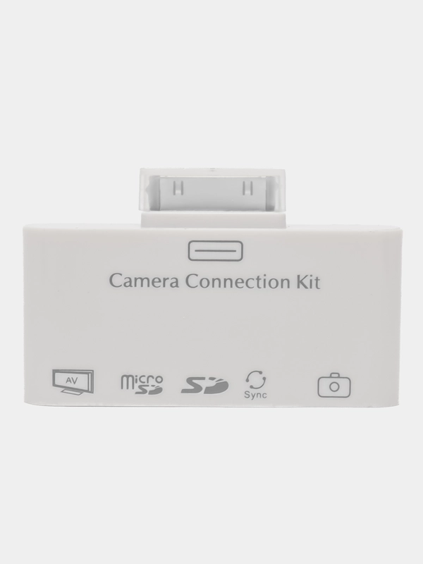 Camera Connection Kit for iPad 1 / 2 / 3, iPhone 4 / 4s 30-PIN, коннектор для iPad