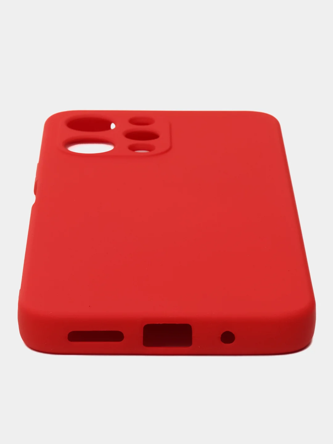 Багровый чехол для Xiaomi Redmi 12 (Сяоми редми 12), с мягкой подкладкой