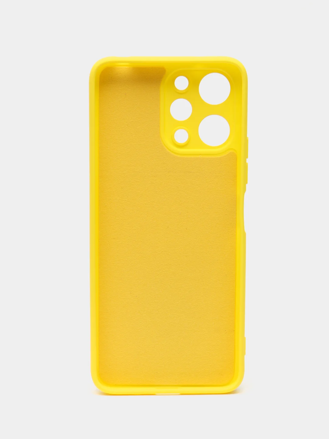 Желтый чехол для Xiaomi Redmi 12 (Сяоми редми 12), с мягкой подкладкой