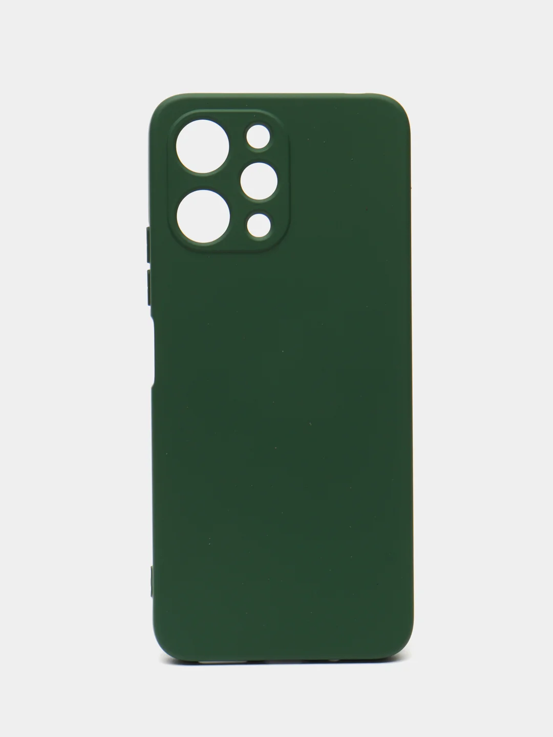Зеленый чехол для Xiaomi Redmi 12 (Сяоми редми 12), с мягкой подкладкой