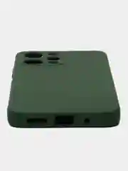 Зеленый чехол для Xiaomi Redmi 12 (Сяоми редми 12), с мягкой подкладкой