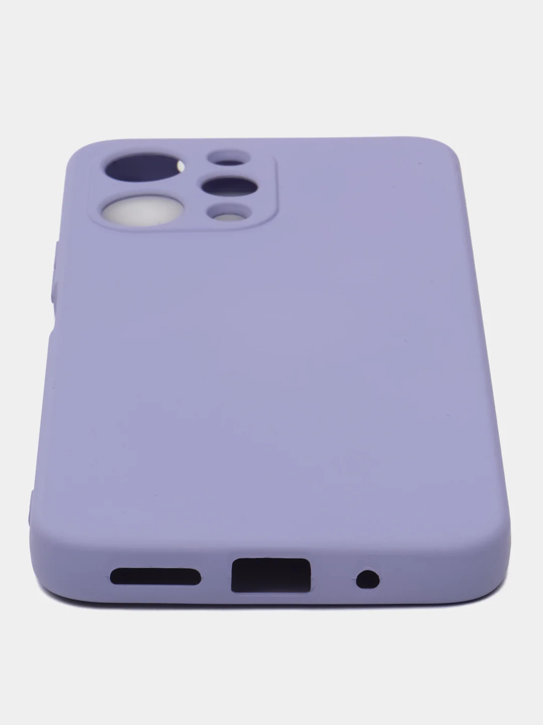 Лавандовый чехол для Xiaomi Redmi 12 (Сяоми редми 12), с мягкой подкладкой
