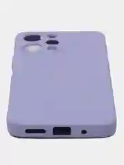 Лавандовый чехол для Xiaomi Redmi 12 (Сяоми редми 12), с мягкой подкладкой