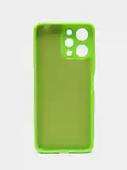 Лайм чехол для Xiaomi Redmi 12 (Сяоми редми 12), с мягкой подкладкой